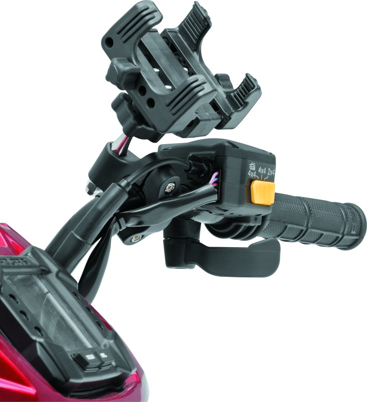 Kuryakyn Tech-Connect Bar Mount Device Holder 7/8 to 1-1/4in Bars - Image 6