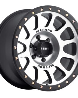 Method MR305 NV 17x8.5 0 Offset Machined Black Wheel 6x139.7