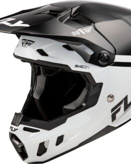 Fly Racing Youth Formula CC Helmet Black/White YL