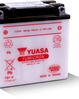 Yuasa YB7-A Yumicron 12V Battery Conventional