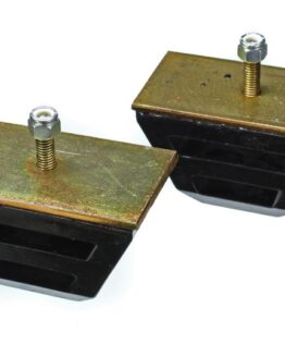 2-1/2 Bump Stop Heavy Duty (2) - Black