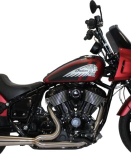 Two Brothers Racing Comp-S Gen 2 2-1 Exhaust Brushed For Indian Chief 22-25