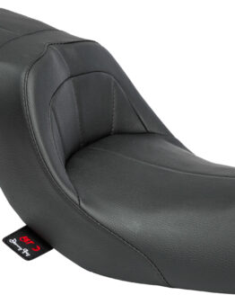 Danny Gray TourIST 2-Up Air-1 Seat Black For 06-17 Harley Dyna Models