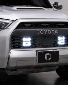 SS5 Stealth Grille LED 4-Pod Kit Pro White Combo Fits 14-23 Toyota 4Runner
