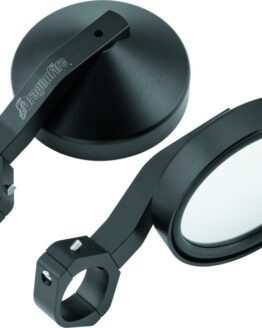 DragonFire Racing SS Series Side View Mirrors Black 1.75-2in Clamp