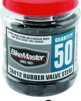 BikeMaster TR412 Rubber Valve Stems Tubeless Set of 50