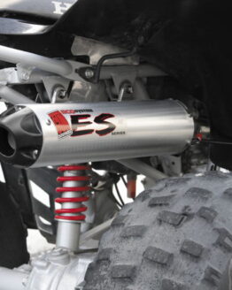 Big Gun ECO Slip On Exhaust Silver Fits 01-20 Honda TRX250X TRX250EX