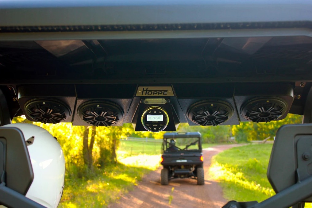 Hoppe Audio Mini Overhead Speaker Kit For Polaris RZR XP 1000/900 - Image 5