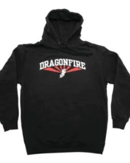 DragonFire Racing AZ Hoodie Black/Red 2XL Unisex
