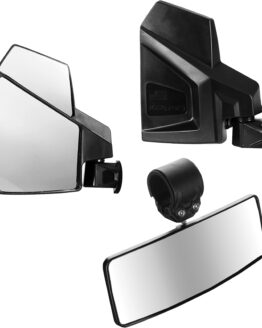 Kolpin UTV Side and Rear Mirror Combo