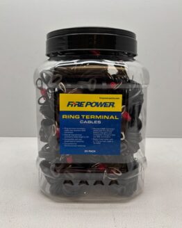 Fire Power Ring Terminal Cable Jar Display 25 Pack