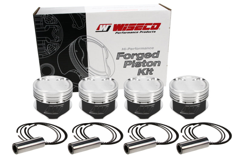Wiseco Turbo Dish -10cc 85.5mm Piston Kit Fits Mitsubishi 4G63 2.0L Gen 1 - Image 4