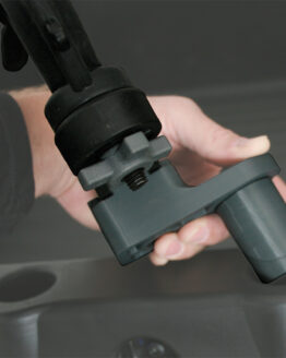 ATV-TEK Flex Grip Wedge Lock Single Gun and Bow Mount for Polaris ATV/UTV