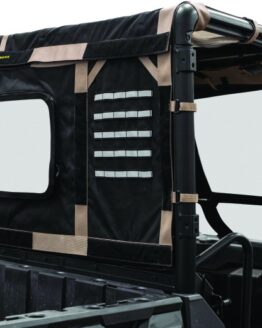 QuadBoss Soft Rear Window Black Fits 15-19 Polaris Ranger 1000 Diesel