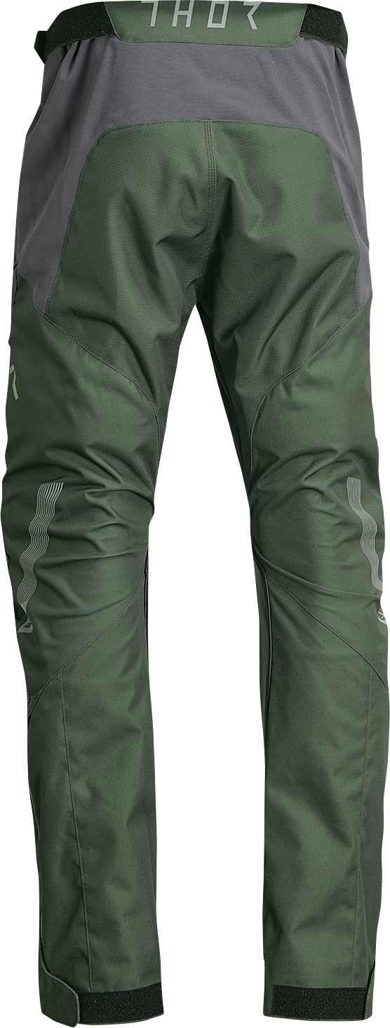 Terrain Army Green & Charcoal Over The Boot Pants - Size 28 - Image 5