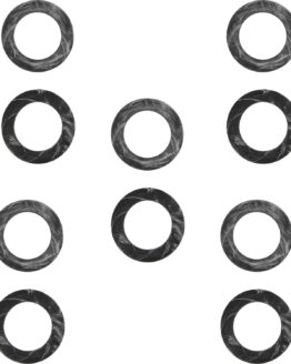 10 Pack "Thin" Fuel Cap Gaskets - 0.065" Thick, 2.275" OD, 1.425" ID