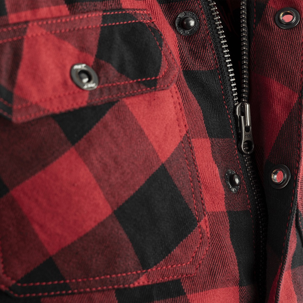 RST Lumberjack CE Shirt Red Check Textile XS - Image 4