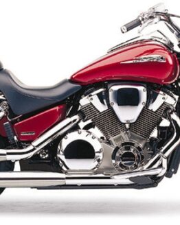 3.5" Slash Cut Chrome Slip On Exhaust