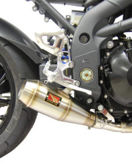 GP Slip-On Exhaust Stainless w/ DB Killer Fits 08-10 Triumph Speed Triple