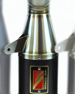 Black Center GP Slip On Exhaust