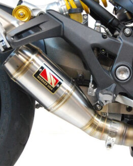 GP Stainless Slip On Exhaust w/ dB Killer Fits Ducati Monster 1200 821