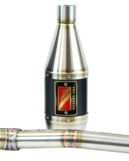 Black Center GP Full Exhaust