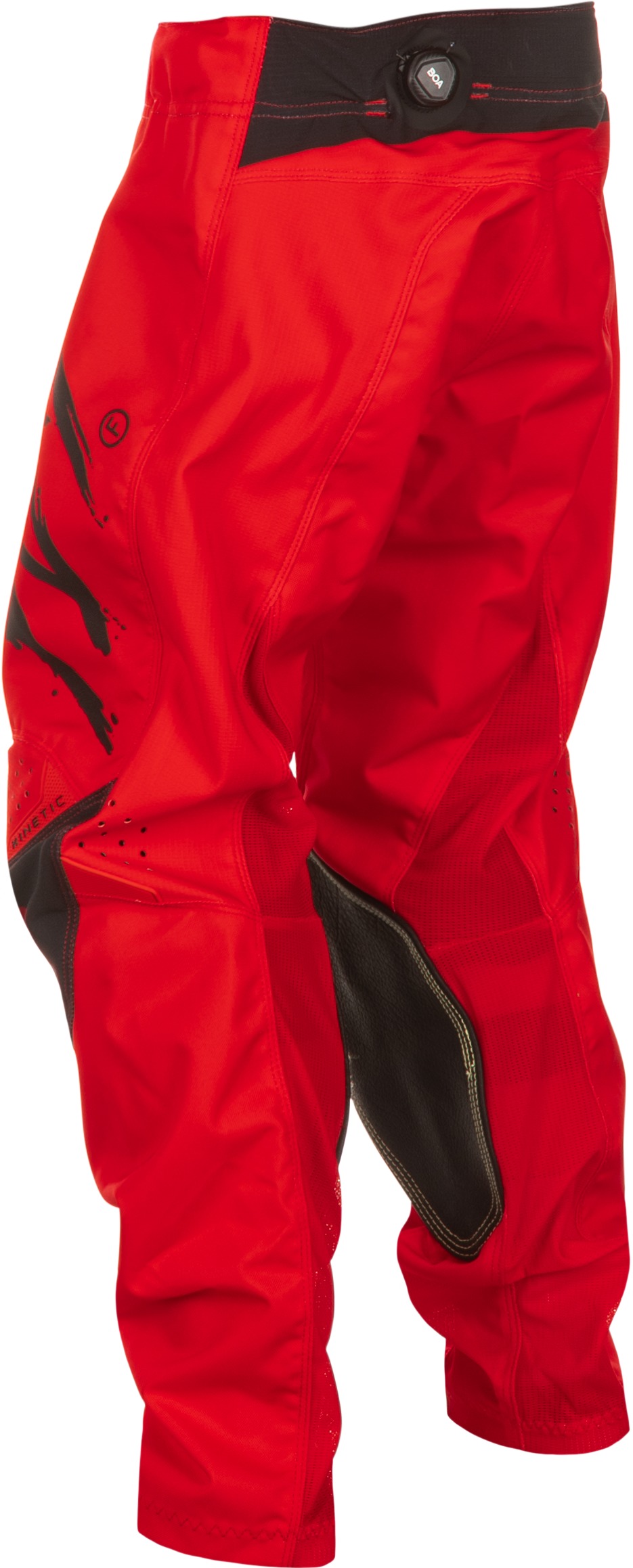 Fly Racing Youth Kinetic Stoke Pants Red/Black Size 26 - Image 4