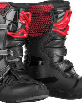 Youth Maverik MX Boots Red/Black US 05