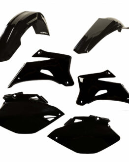 Acerbis Black Plastic Kit 6pc Fits 06-09 Yamaha YZ250F YZ450F