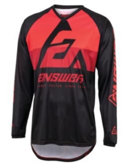 23 Syncron CC Jersey Red/Black Youth - Large