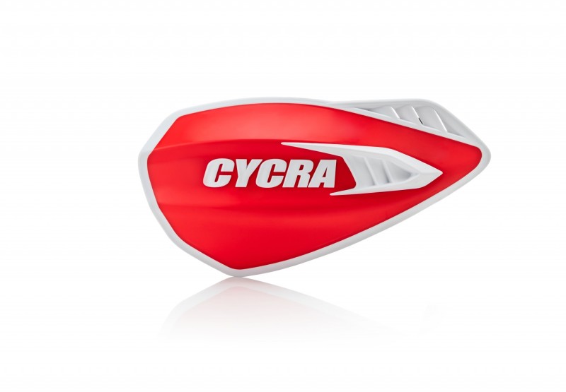 Cycra Cyclone MX Handguards Red/White - Image 3