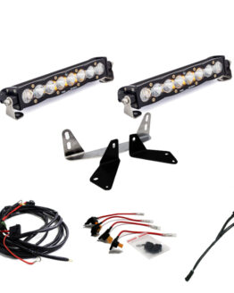 Baja Designs Dual S8 10in Light Bar Kit Fits 2018+ Ford F-150