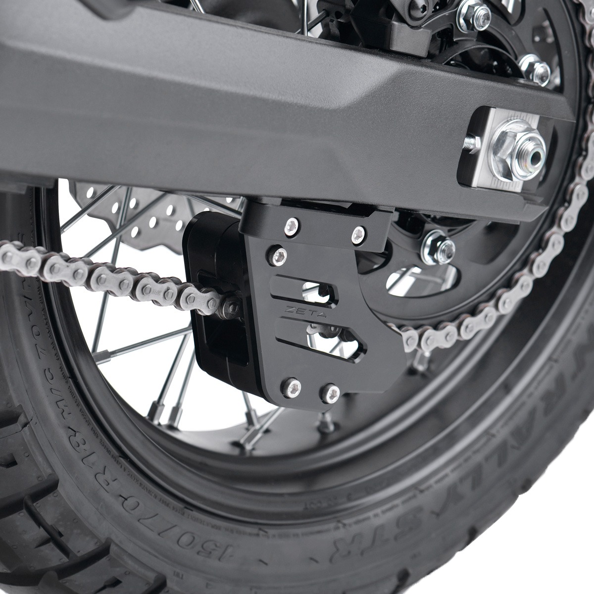 ZETA Durable Chain Guide Black For Yamaha XTZ700 Tenere 2021-2022 - Image 3