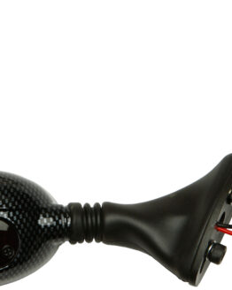 Emgo Ducati-Style Right Fairing Mount Mirror Carbon Fiber Look