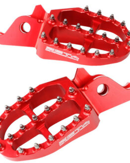 ZETA Aluminum Footpegs Red For Honda CRF250L CRF300L CRF450L Africa Twin