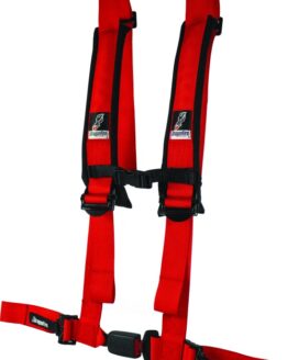 DragonFire Racing 4-Point H-Style Harness 2in Buckle Red