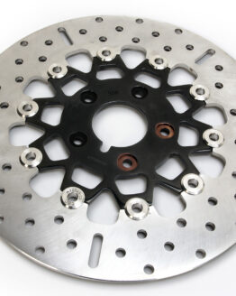 10-Button Black Carrier Floating Brake Rotor