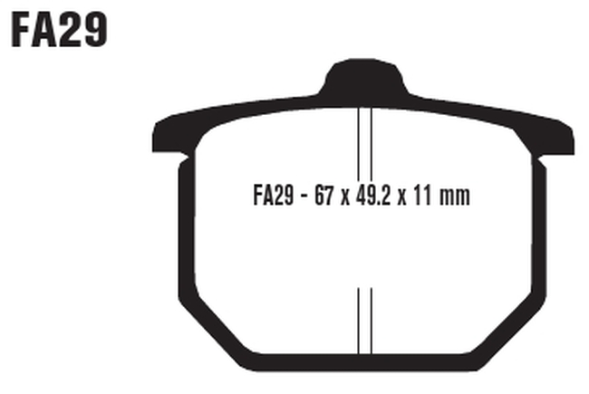 Standard Organic Brake Pads - Image 3
