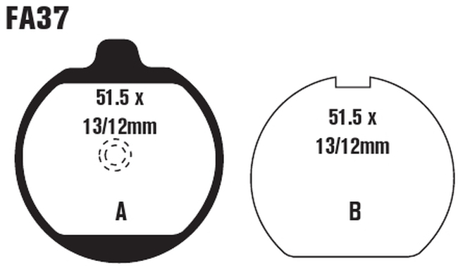 Standard Organic Brake Pads - Image 3