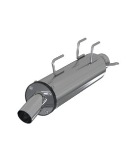 MBRP 4" Performance Slip-On Muffler Black Fits 10-17 Ranger 800