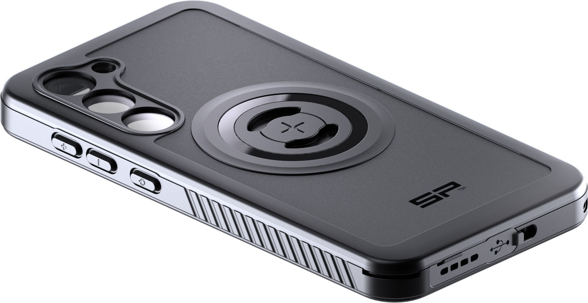 SP Connect Xtreme SPC+ Case for Samsung S23 Black - Image 3