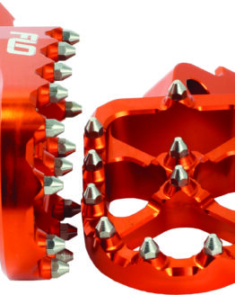 Pro Series Foot Pegs - Orange