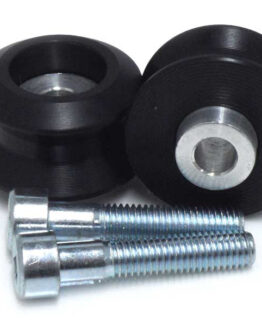 Shogun Black Swingarm Sliders For 16-19 Kawasaki ZX10R/R