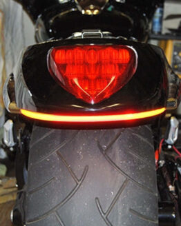 New Rage Cycles Rear LED Turn Signals Amber/Red Fits 06-24 Suzuki M109R