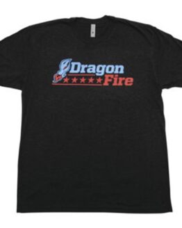 DragonFire Racing Dfr Logo Tee Blue/Red Xl