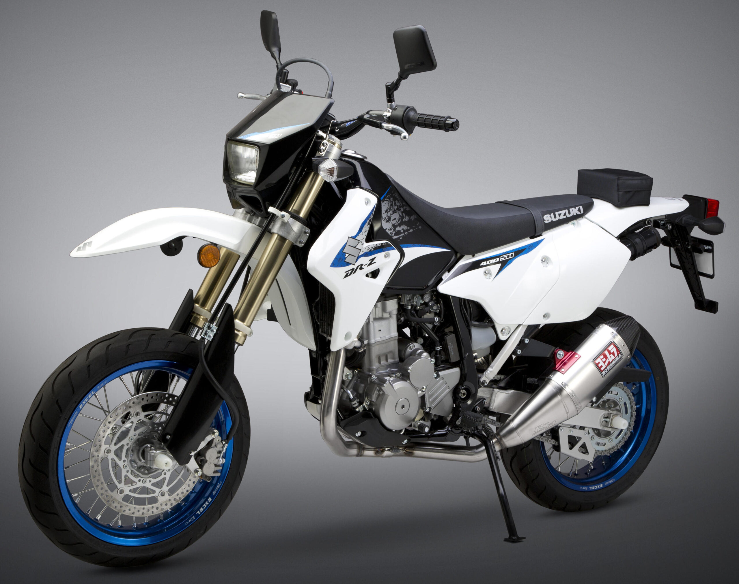 Yoshimura RS4 Dual Full Exhaust System Silver Fits DRZ400S/SM KLX400 - Image 4