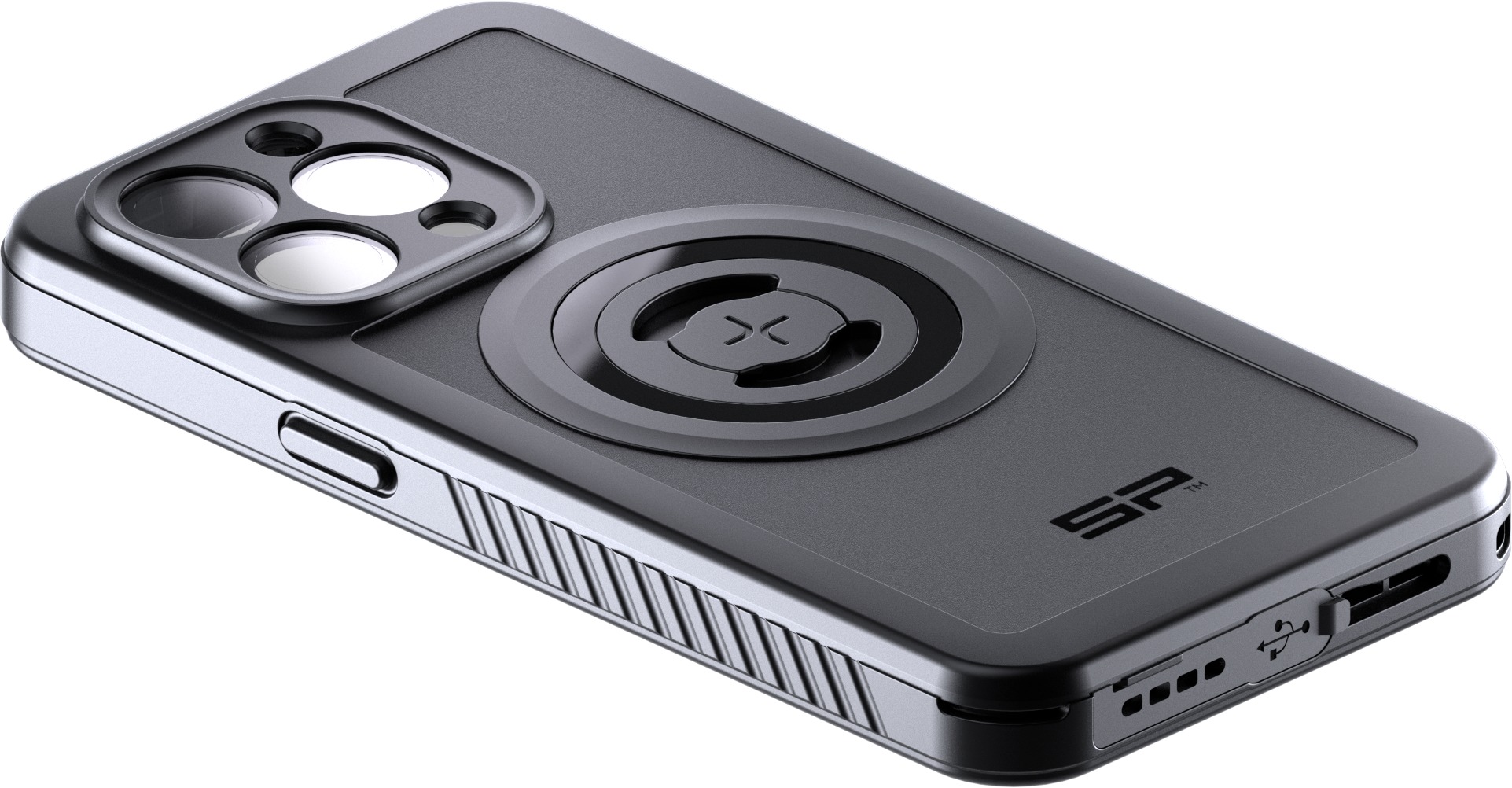 SP Connect Xtreme SPC+ Case for iPhone 13 Pro Black - Image 3