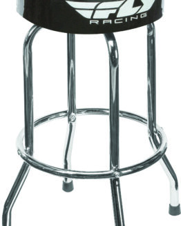 Fly Racing Bar Stool Black 30 Inch Universal Shop Garage