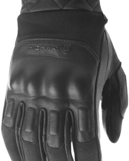 Revolver Riding Gloves Black X-Large