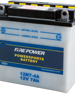 Fire Power 12V Standard Battery 12N7-4A Lead Acid